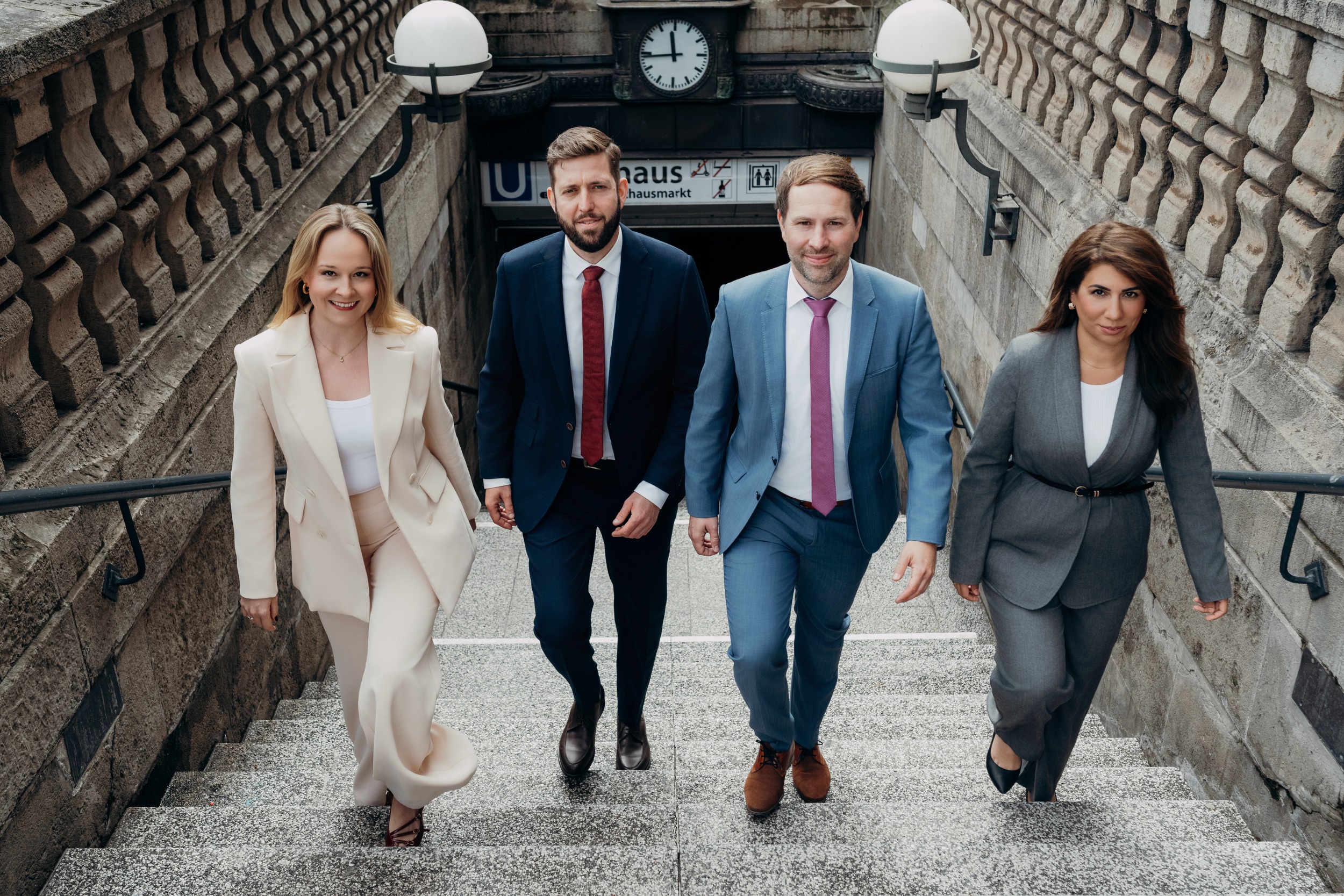 Team Nordus Legal - Treppenaufgang